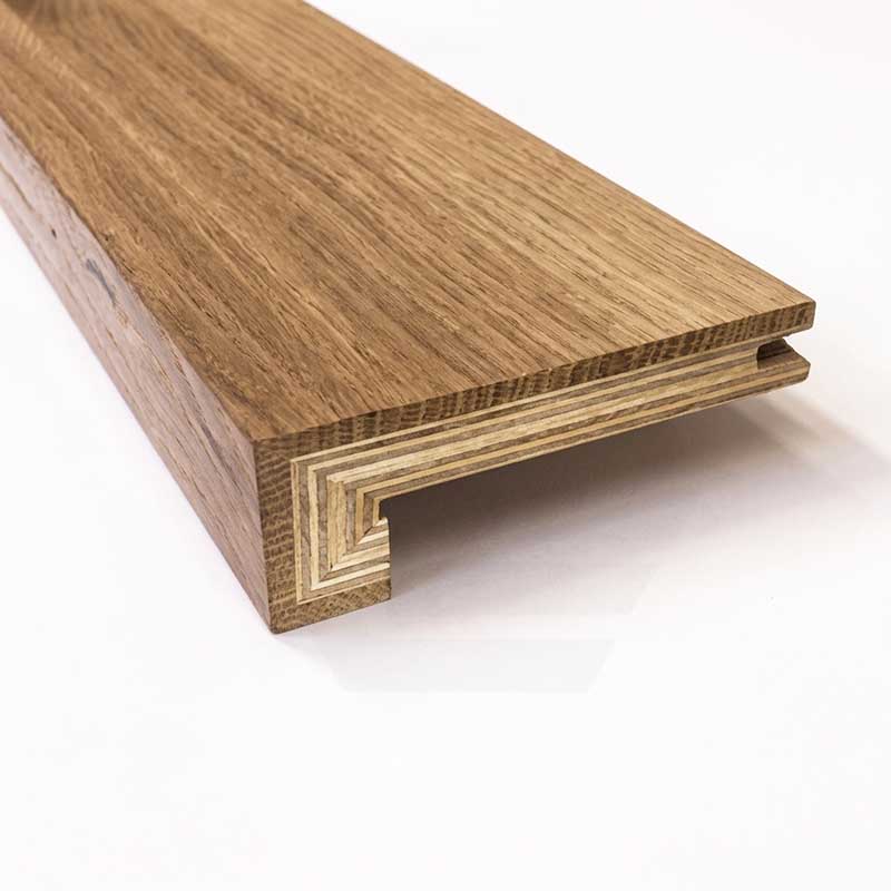 Preference Floors Pronto Oak Stair Nosing 1900mm - Matching Floor Colour