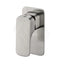 Eden Brushed Nickel Soft Square Solid Brass Wall Mounted Mixer