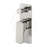 Eden Soft Square Brass Shower/Bath Wall Mounted Mixer with Diverter Colour Available