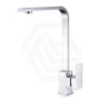 Rosa Brass Kitchen Sink Mixer Tap 360 Swivel Chrome/Matt Black Available