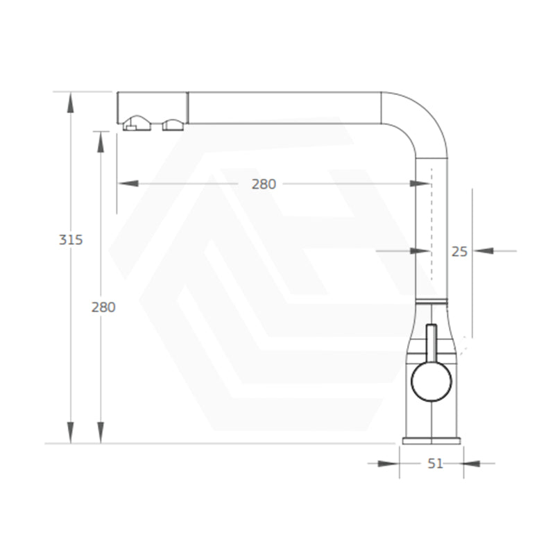 Puretec Tripla Elite-20 Stainless Steel 3-Way Straight Mixer Tap In Various Colours, Filter System Available