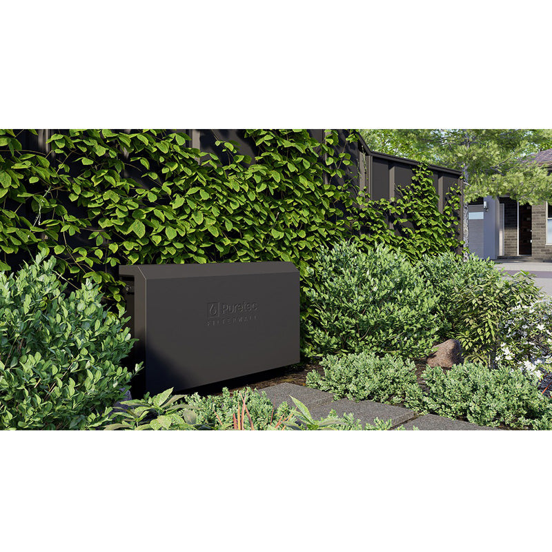 Puretec FilterWall Freestanding 3 Stage Whole House Filtration System 30 L/min With ScaleProtect™ & Plumbed Bypass Available In 4 Colors Filter Cover