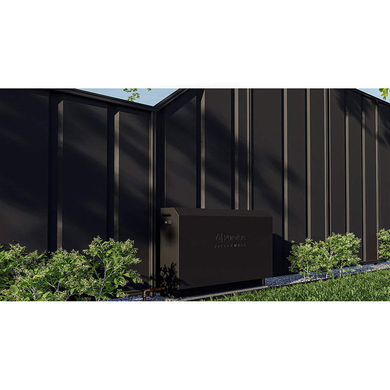 Puretec FilterWall Freestanding 3 Stage Whole House Filtration System 30 L/min With ScaleProtect™ & Plumbed Bypass Available In 4 Colors Filter Cover