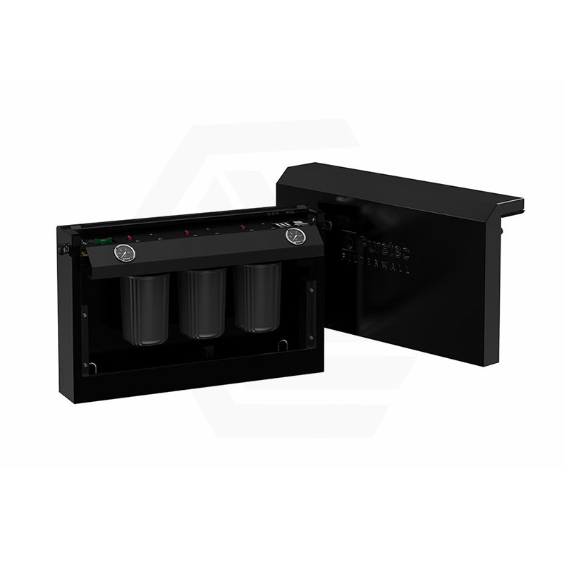 Puretec FilterWall Freestanding 3 Stage Whole House Filtration System 30 L/min With ScaleProtect™ & Plumbed Bypass Available In 4 Colors Filter Cover