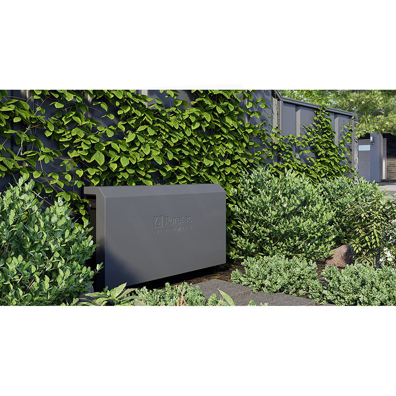 Puretec FilterWall Freestanding 3 Stage Whole House Filtration System 30 L/min With ScaleProtect™ & Plumbed Bypass Available In 4 Colors Filter Cover