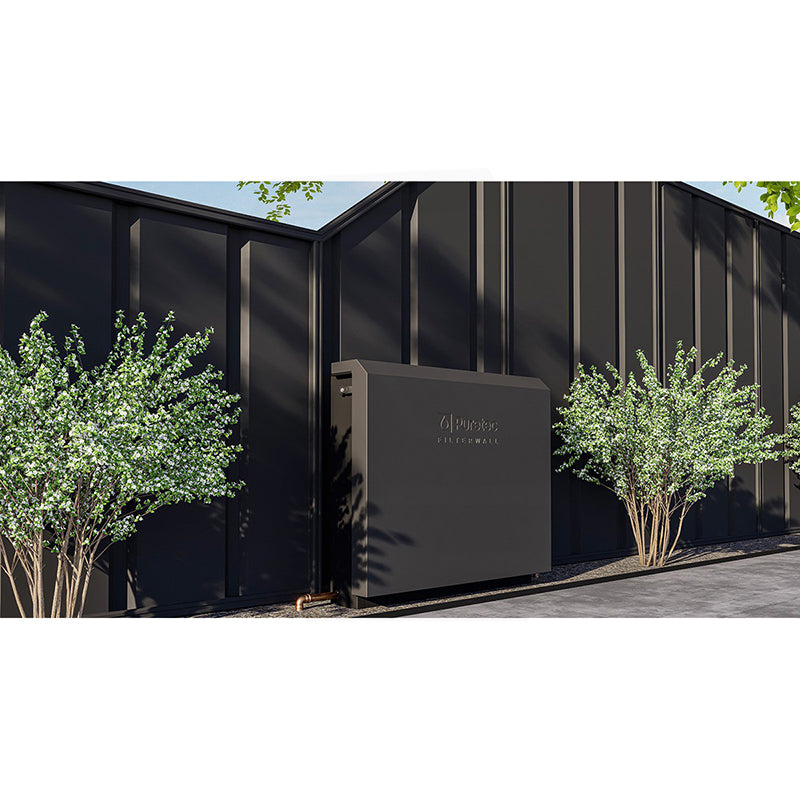 Puretec FilterWall Freestanding 3 Stage Whole House Filtration System 55 L/min With ScaleProtect™ & Plumbed Bypass Available In 9 Colors Filter Cover