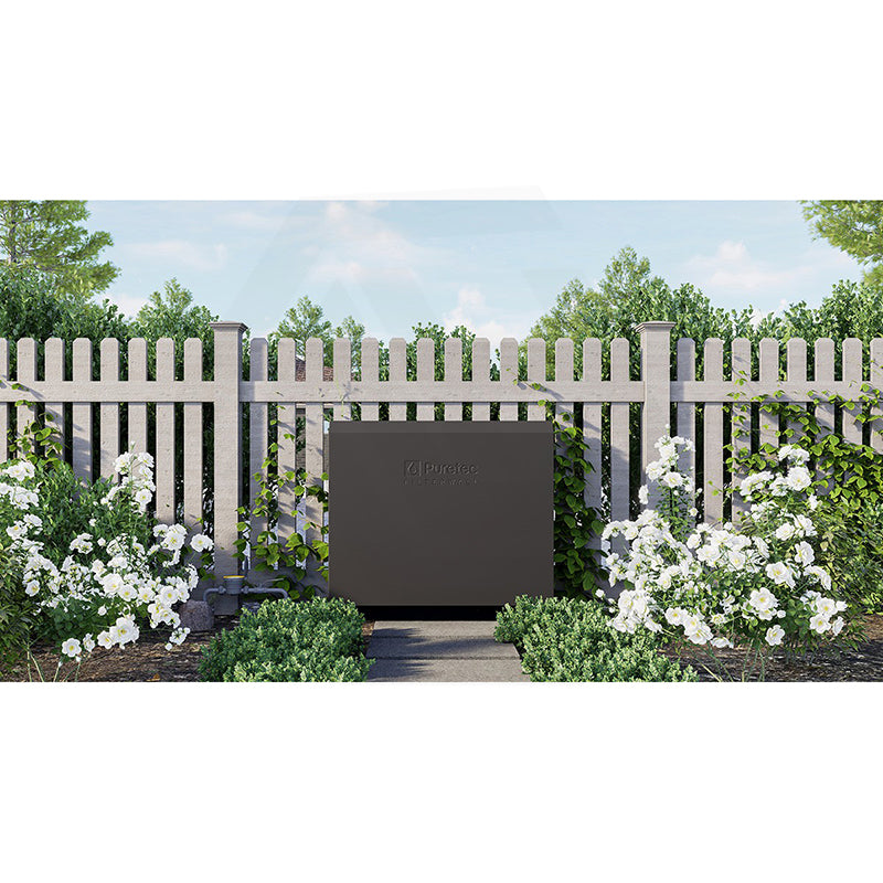 Puretec FilterWall Freestanding 3 Stage Whole House Filtration System 55 L/min With ScaleProtect™ & Plumbed Bypass Available In 9 Colors Filter Cover