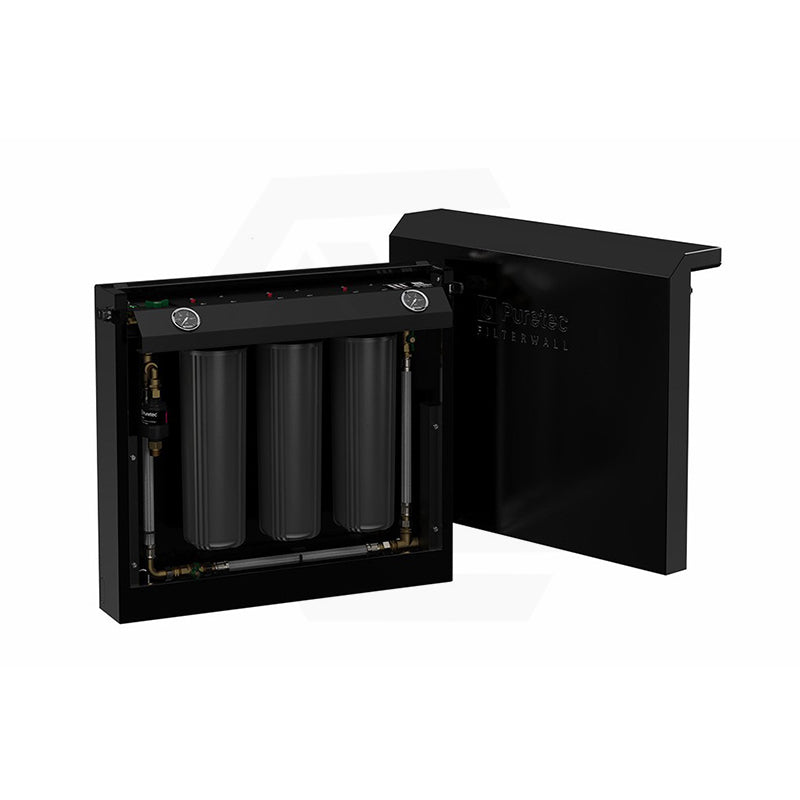 Puretec FilterWall Freestanding 3 Stage Whole House Filtration System 55 L/min With ScaleProtect™ & Plumbed Bypass Available In 9 Colors Filter Cover