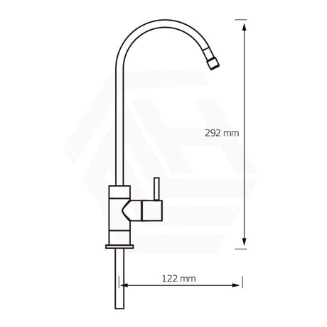 Puretec High Loop Chrome Filter Tap, Filter System Available