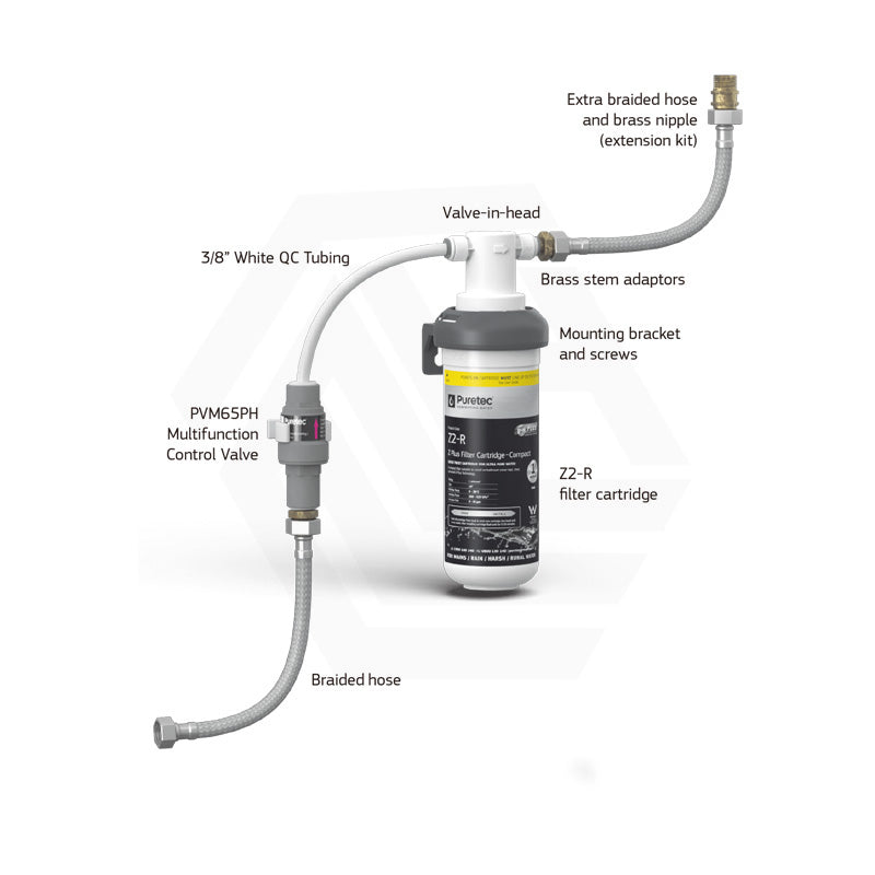 PureMix Z2 Compact High Flow Undersink Filter System