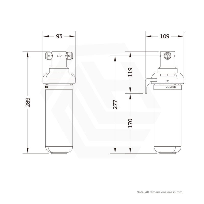 PureMix Z2 Compact High Flow Undersink Filter System