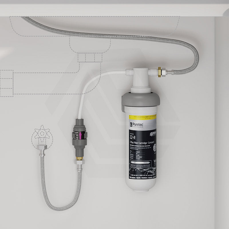 PureMix Z2 & Z7 High Flow Undersink 1 Micron Water Filter System