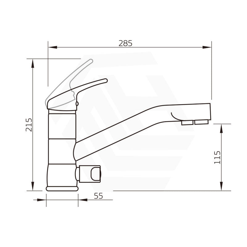 Puretec Tripla-T2 Chrome 3-in-1 Filter Mixer Tap