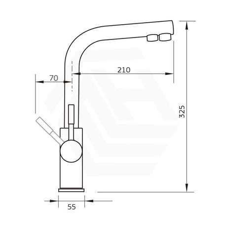 Puretec Tripla-T3 Chrome 3-in-1 Filter Mixer Tap