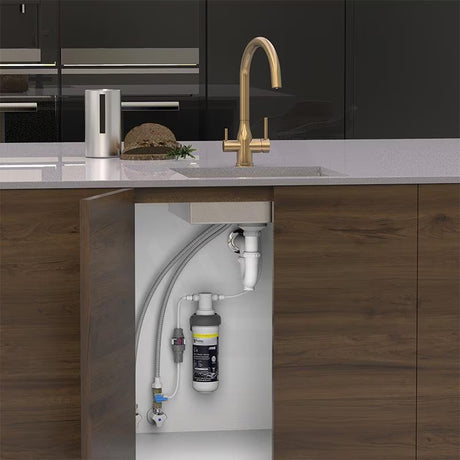 Puretec Tripla Elite-10 High Loop 3-Way Kitchen Mixer Tap with Water Filter Variant Colour Available