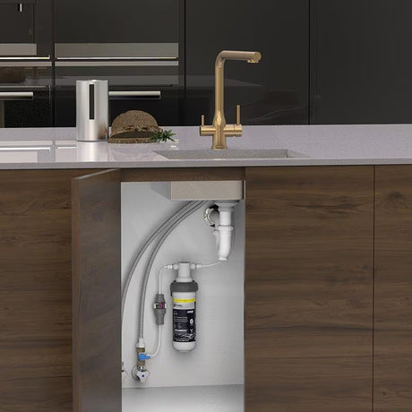 Puretec Tripla Elite-20 L-Shape 3-Way Kitchen Mixer Tap with Water Filter Variant Colour Available