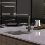 Puretec Tripla Elite-20 Stainless Steel 3-Way Straight Mixer Tap In Various Colours, Filter System Available