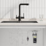 Puretec Tripla Elite-20 L-Shape 3-Way Kitchen Mixer Tap with Water Filter Variant Colour Available