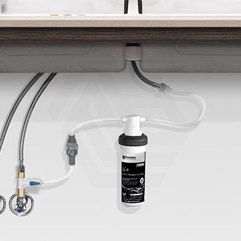 Puretec Z1 & Z6 Three Stage Undersink 0.1 Micron Water Filter System