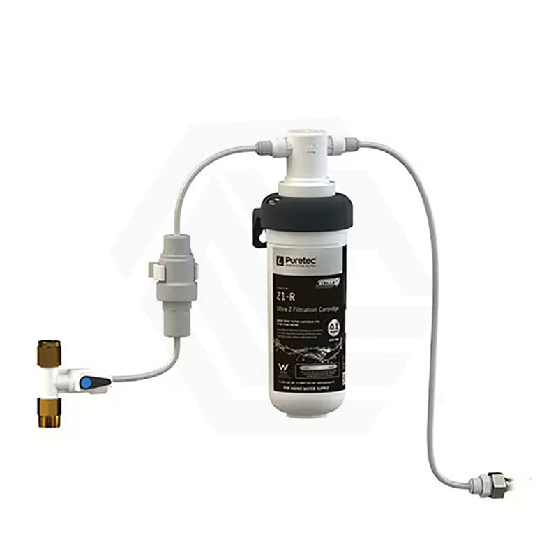 Puretec Long Reach Chrome ¼ Turn Filter Tap for Kitchen, Filter System Available