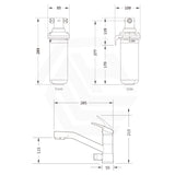 Puretec Tripla Chrome T2 3-Way Mixer Tap with Quick Twist Undersink Filter System