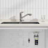 Puretec Tripla Chrome T2 3-Way Mixer Tap with Quick Twist Undersink Filter System