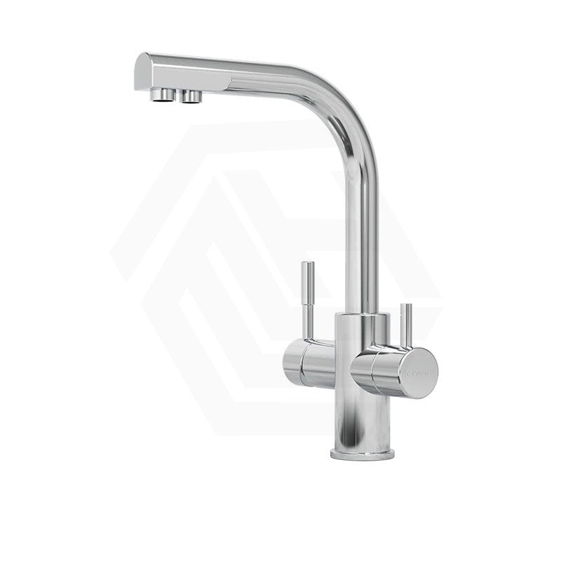 Puretec Tripla Chrome T3 3-Way Mixer Tap with Quick Twist Undersink Filter System