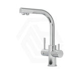 Puretec Tripla Chrome T3 3-Way Mixer Tap with Quick Twist Undersink Filter System