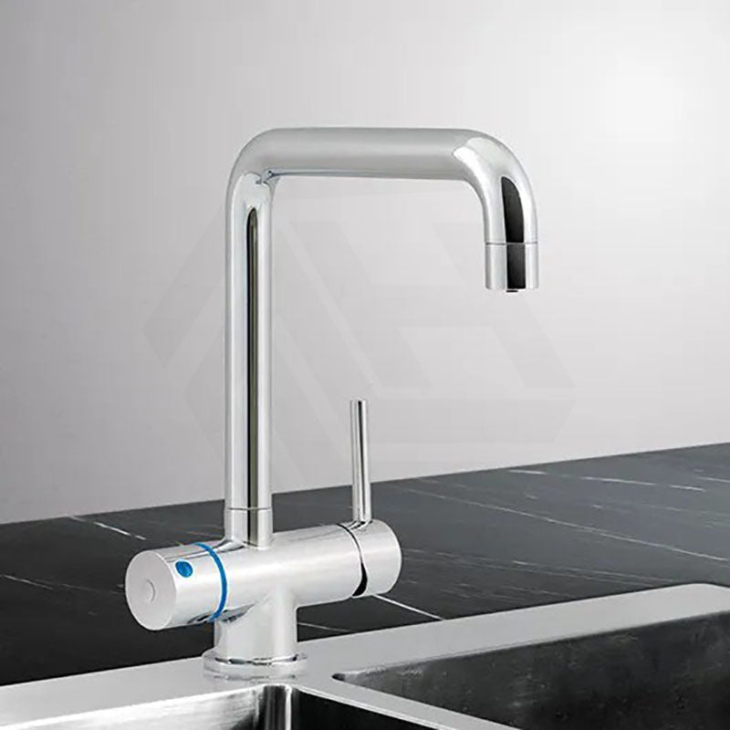 Puretec Tripla Chrome T5 3-Way Mixer Tap with Quick Twist Undersink Filter System