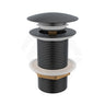 Macho 32/40mm Mushroom Solid Brass Basin Pop Up Waste NO Overflow Variant Colour Available