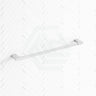 Quavo 600/800mm Square Chrome Single Towel Rail Solid Brass Wall Mounted Rails