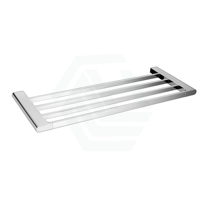 Quavo Chrome Towel Rack 600Mm Brass 4 Bars Wall Mounted Bathroom Products