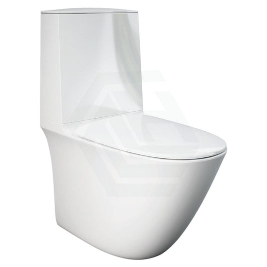 Rak Sensation Back-To-Wall Toilet Suite With Rimless Hygienic Flush Hidden Fixings Box Rim Suites