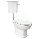 Rak Washington Front Lever Adjustable Link Toilet Suite P-Trap Or S-Trap Available Gloss White