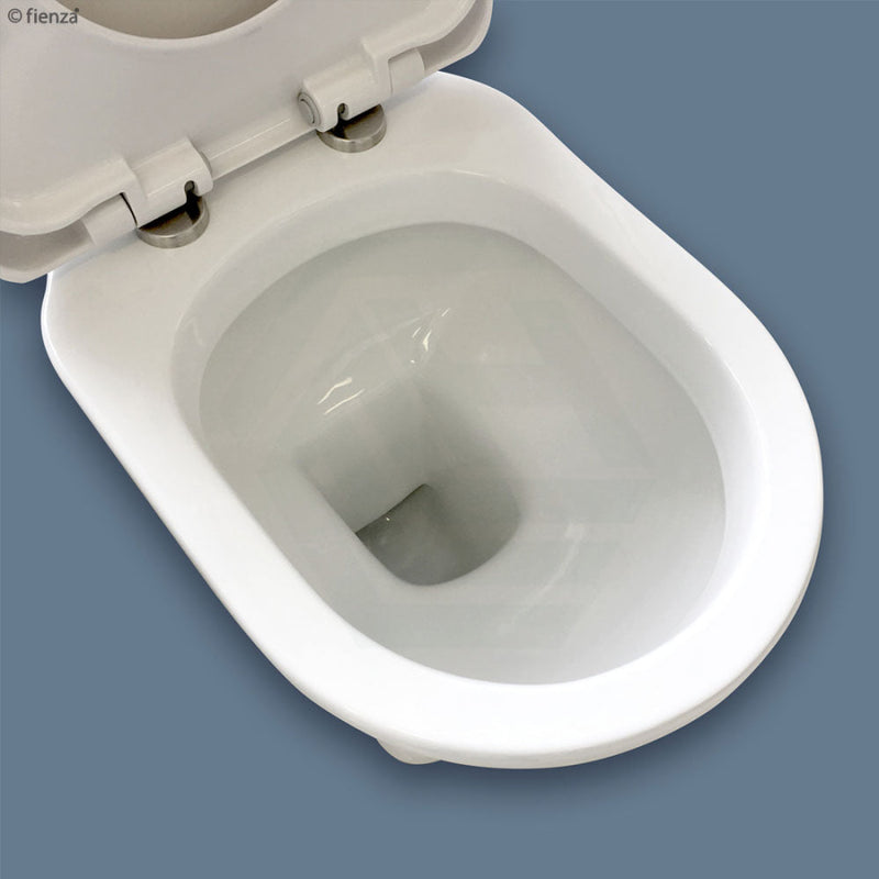 Rak Washington White Close-Coupled Toilet Suite Boxed Rim Pan Box Suites