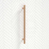 Radiant Vertical Heated Towel Rail 40x950mm Single Bar Variant Colour Available
