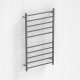 Radiant 600 x 1100mm Heated Round Ladder Towel Rail 10 Bars Variant Colour Available