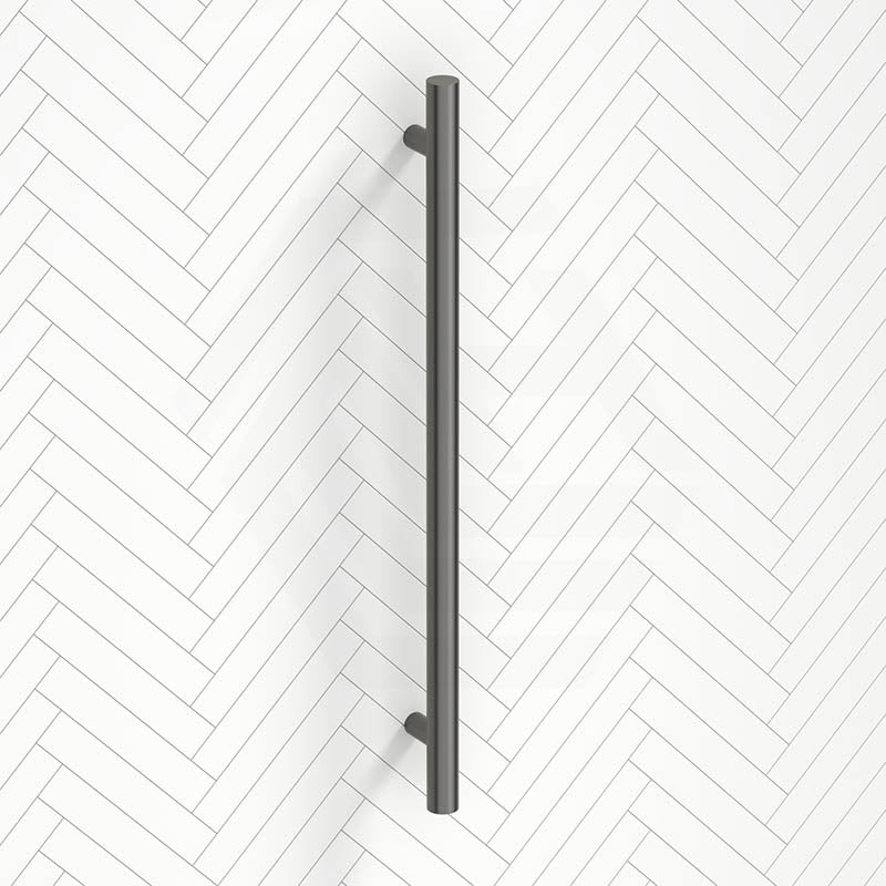 Radiant Vertical Heated Towel Rail 40x950mm Single Bar Variant Colour Available