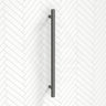 Radiant Vertical Heated Towel Rail 40x950mm Single Bar Variant Colour Available