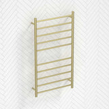 Radiant 600 x 1100mm Heated Round Ladder Towel Rail 10 Bars Variant Colour Available