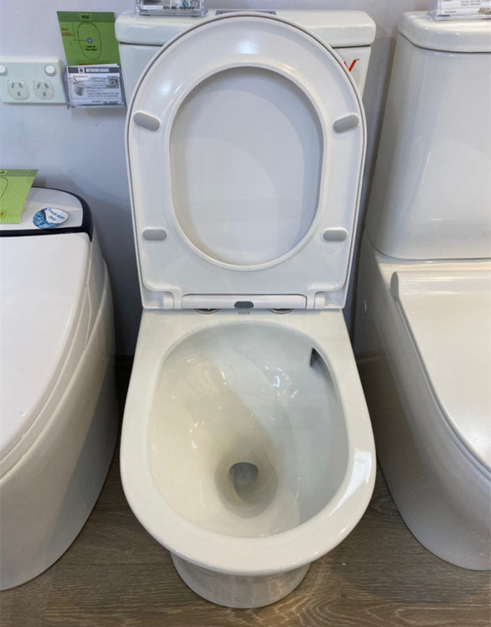 Rimless Plus Tornado Toilet Suite Back To Wall Supreme Flush Square Push Button