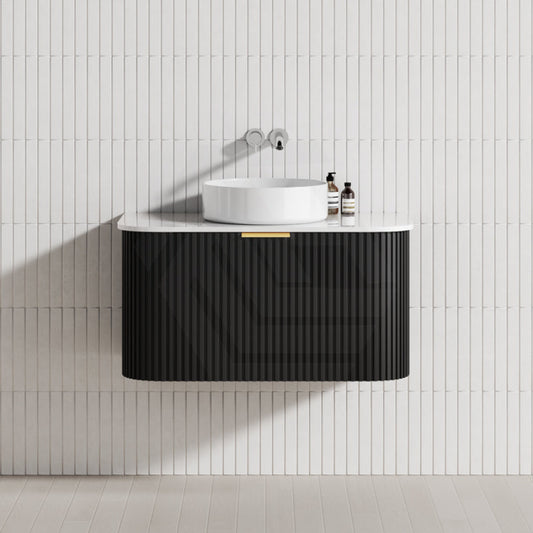 Rio 600/750/900/1200/1500Mm Bathroom Linear Surface Vanity Wall Hung Single/Double Bowl Plywood