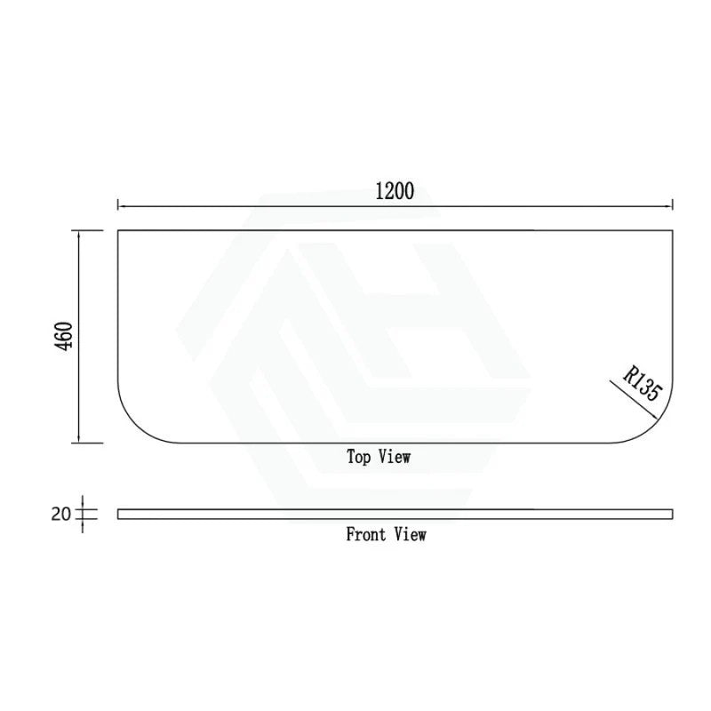 Rio 600/750/900/1200/1500Mm Bathroom Linear Surface Vanity Wall Hung Single/Double Bowl Plywood