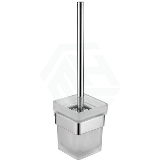 Rosa Chrome Toilet Brush With Holder Wall Mounted Brushes & Holders
