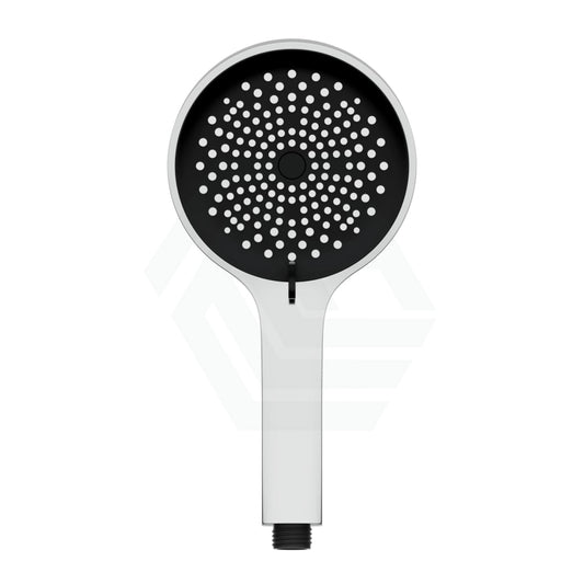 Round Abs 3 Functions Handheld Shower Only Chrome Showers