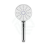 Round Chrome Abs 3 Function Handheld Shower Only Showers
