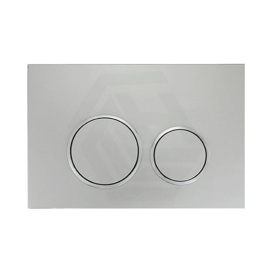 R&T Toilet Button For In-Wall Concealed Cistern Chrome Surface G3004111 Toilets Push Buttons