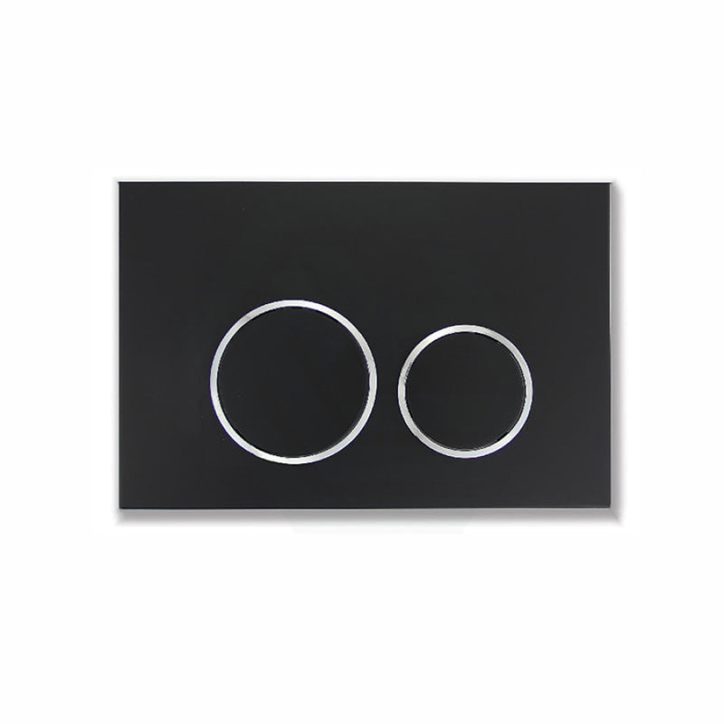 R&t Toilet Button For In-Wall Concealed Cistern Matt Black Surface G3005071B