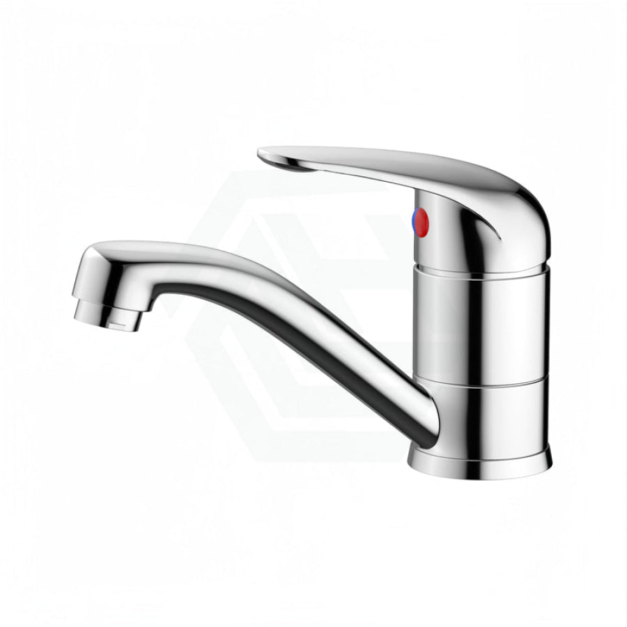 Ruby Solid Brass Chrome 360° Swivel Basin Mixer Vanity Tap Short Mixers