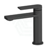 Ruki Solid Brass Matt Black Basin Mixer Tap For Vanity And Sink Short Mixers